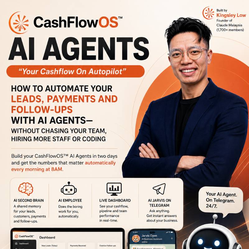 CashFlowOS™ AI Agents — Your Cashflow on Autopilot